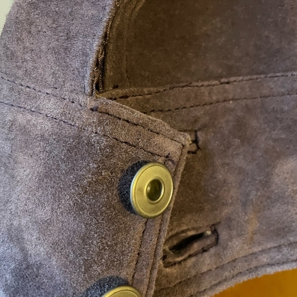 TERRY LEWIS CLASSIC LUXURIES Purle violet Jacket with Faux Fur Collar Purple - Picture 13 of 13